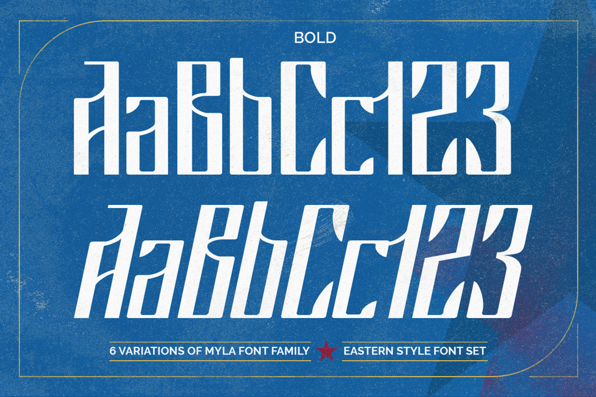 Myla Font preview 3