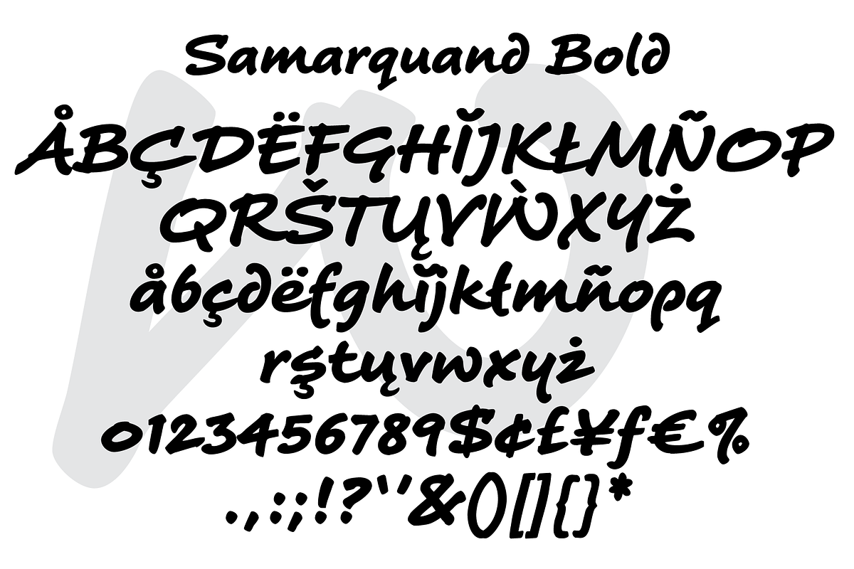 Samarquand, a Handwritten Font by BluHead Studio (Photo 6 of 7)