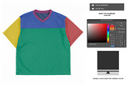 Jersey V.4 - Mockup, a Shirt Mockup by DaldSgh (Thumbnail 16 of 17)