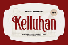 Kelluhan Vintage Serif Typeface