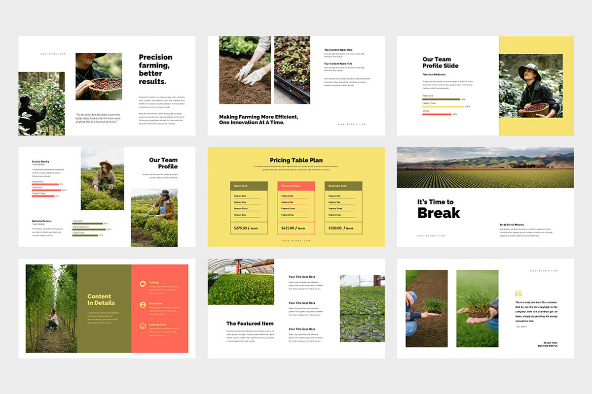 Riora : Agriculture Keynote, a Presentation Template by Punkl Camp (Photo 7 of 9)