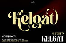 Kelgat — Elegant Serif Display Font