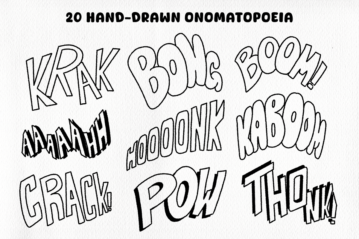 Comic Toolkit, a Social Media Template by Iris Atelier (Photo 2 of 9)
