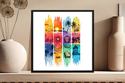 Summer Brushstroke Clipart, an Illustration by DreamCafeArt (Thumbnail 6 of 8)