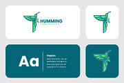 Mascot Modern Humming Bird Logo, a Branding & Logo Template by Artnivora.Std (Thumbnail 2 of 2)
