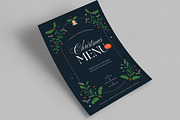 Simple Elegant Black Christmas Menu, a Flyer Template by VectorVactory (Thumbnail 4 of 4)