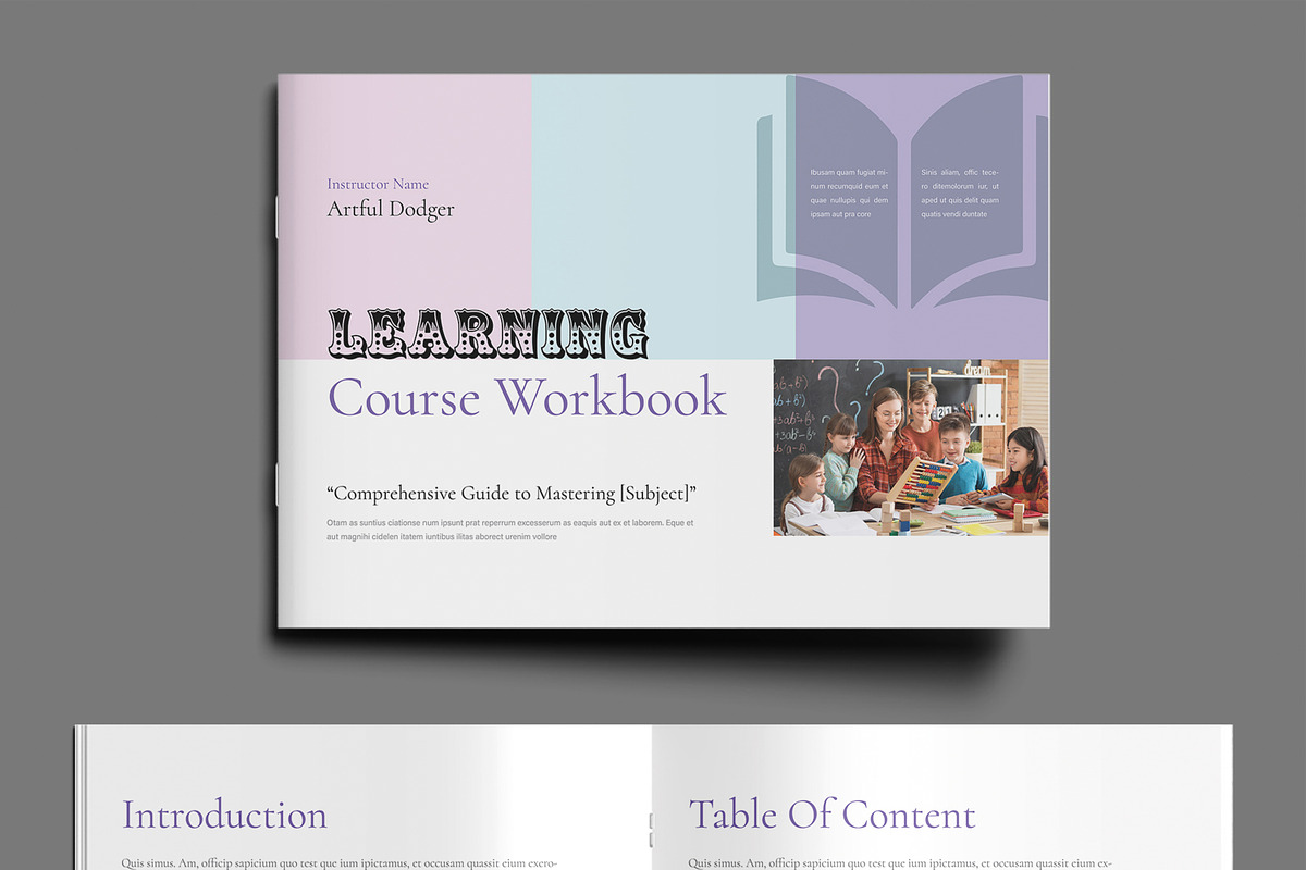 Study Workbook Template preview 2
