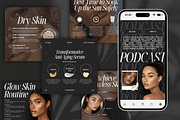 Skincare Coach CANVA Beauty Template, a Social Media Template by Xenié Creative (Thumbnail 2 of 10)
