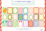 Playful Frames & Backgrounds, an Object Graphic by Olya Haifisch (Thumbnail 7 of 12)