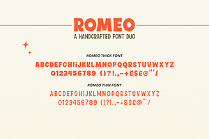 Romeo Font Duo