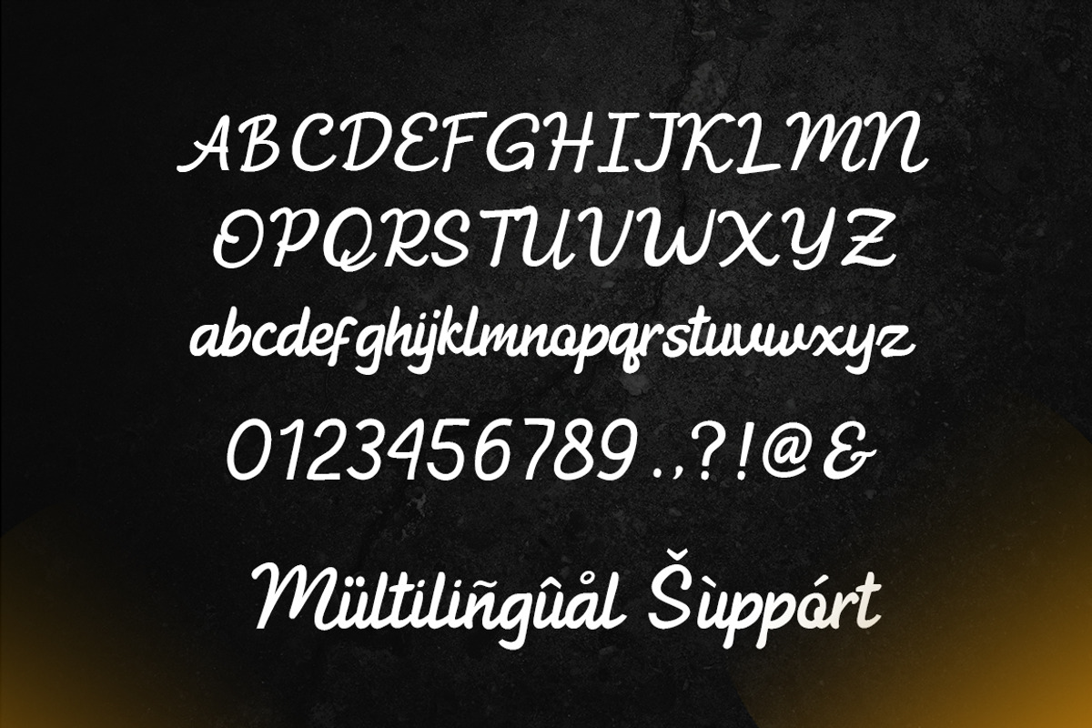Dance Angels - Handwritten Script, a Handwritten Font by syabab studio (Photo 6 of 8)