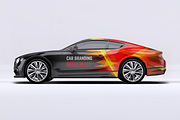 Bentley Continental Car Mock-Up, a Product Mockup by DesignRushMarket (Thumbnail 2 of 2)