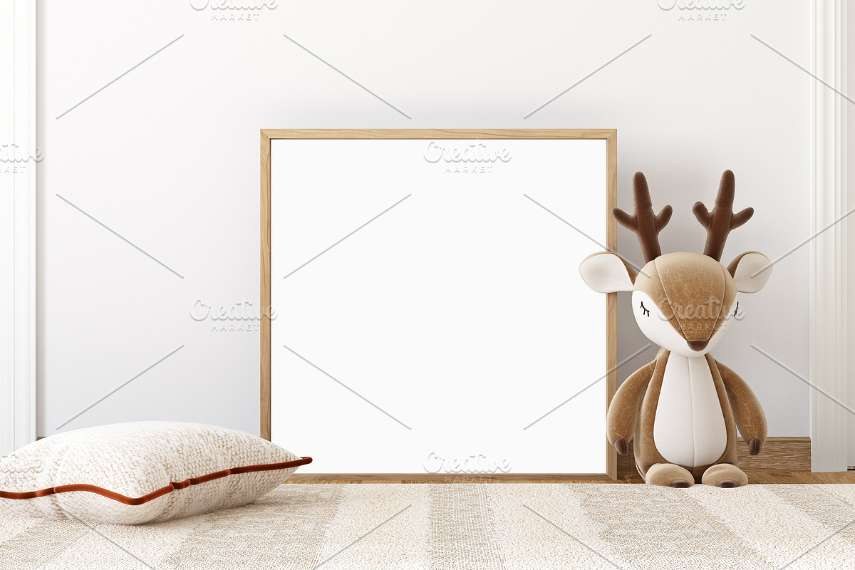Frame Mockup Bundle Kids - 46, a Household Mockup by Mockup Shop (Photo 5 of 20)