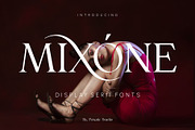 Mixone _ Display Serif Font, a Serif Font by Penatic Studio (Thumbnail 1 of 10)