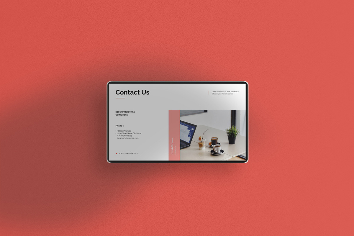Pitch-Deck Presentation Template, a Presentation Template by Dream-Lab (Photo 8 of 8)