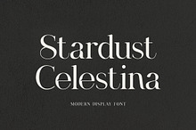 Stardust Celestina Modern Serif Font