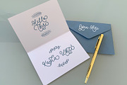 Picky Mother - Cute Monoline Font, a Script Font by Airotype (Thumbnail 2 of 12)