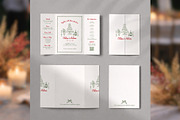 Gatefold Invitation Template bd003, an Invitation Template by TyphoonStudio (Thumbnail 2 of 9)