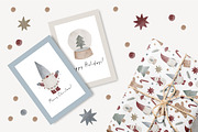Watercolor Christmas Gnomes, a Decorative Illustration by Cute And Wild (Thumbnail 3 of 8)