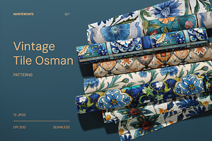 Vintage Tile Osman Patterns