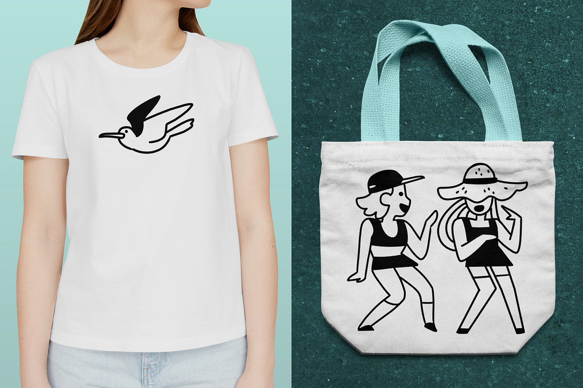 Summer Party | Doodle Clipart Set, an Illustration by Iris Atelier (Photo 4 of 5)