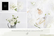 The White Floral mockup bundle, a Product Mockup by White Hart Co. (Thumbnail 3 of 5)