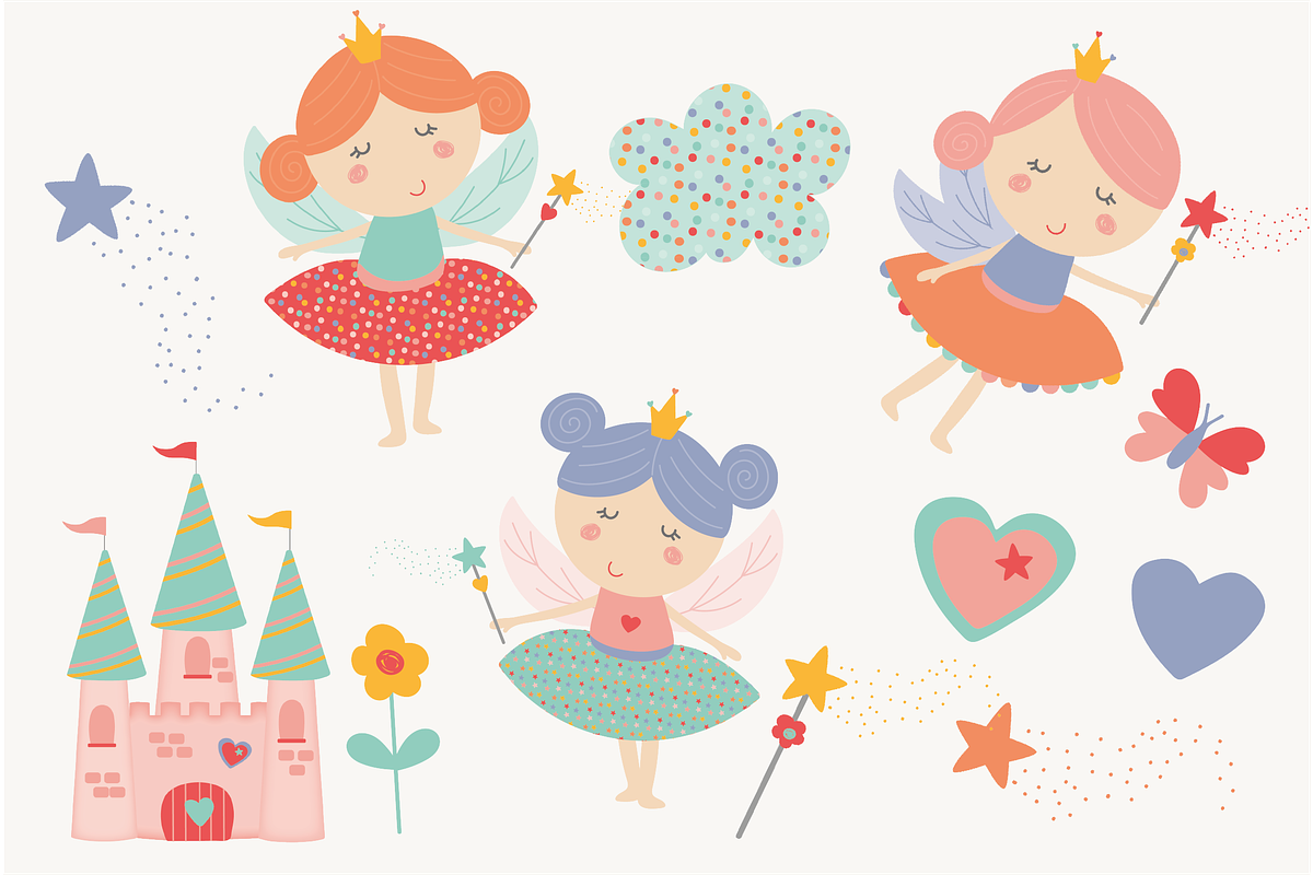 Fairies & Unicorns, a Decorative Illustration by Poppymoondesign (Photo 3 of 5)