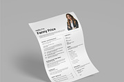Resume Design Template, a Resume Template by Alvi-Studio (Thumbnail 5 of 7)