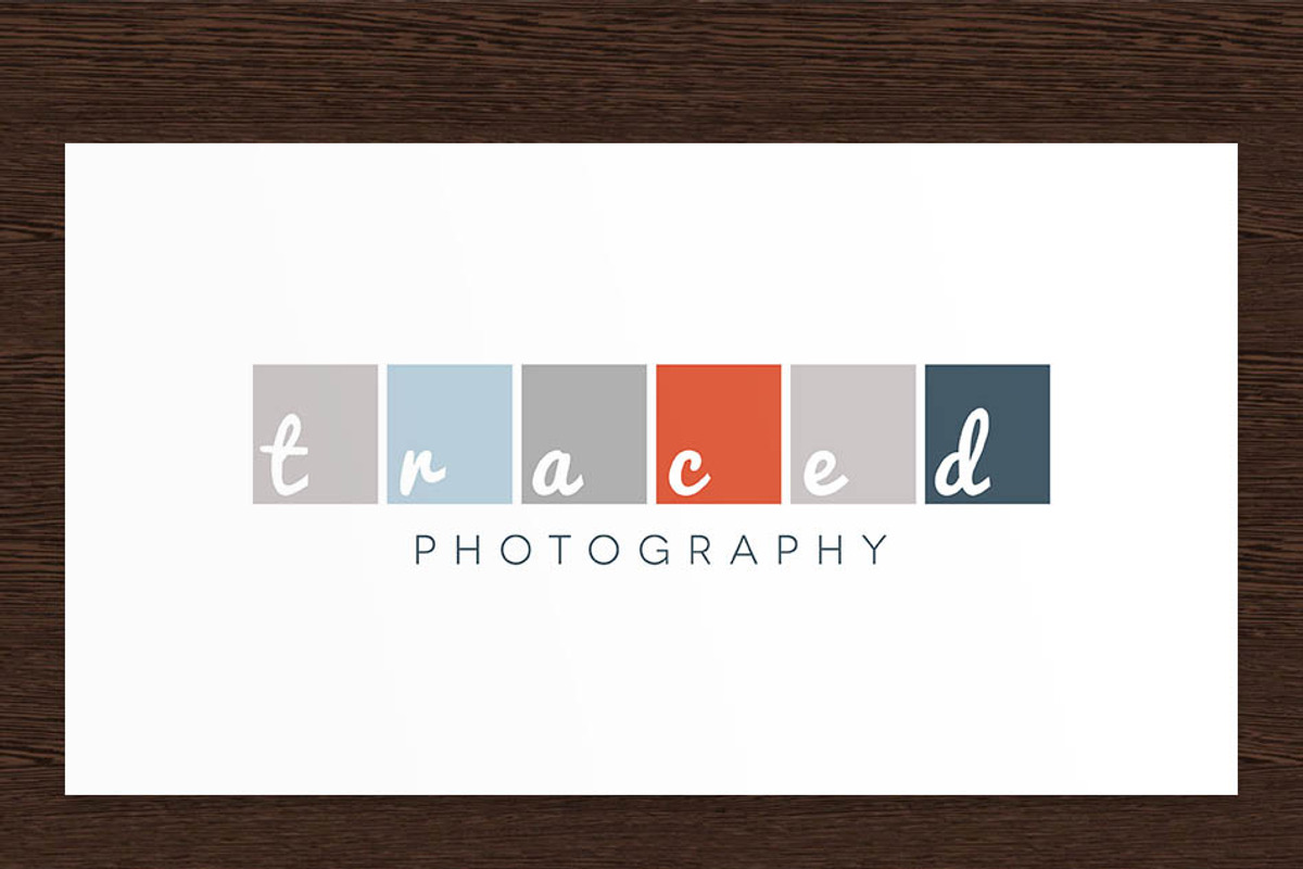 Traced Photography Logo - PSD, a Branding & Logo Template by Studio 365 Designs