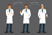 Doctors in various poses, a Healthcare Illustration by SonneLeo (Thumbnail 2 of 4)