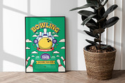Bowling Tournament Flyer Template, a Flyer Template by Tiptop Graphic (Thumbnail 2 of 5)