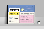 Certificate Template, a Stationery Template by MightyDesign (Thumbnail 2 of 6)