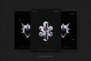 3D Prism Glass Shapes, an Object Graphic by Milka (Thumbnail 5 of 7)