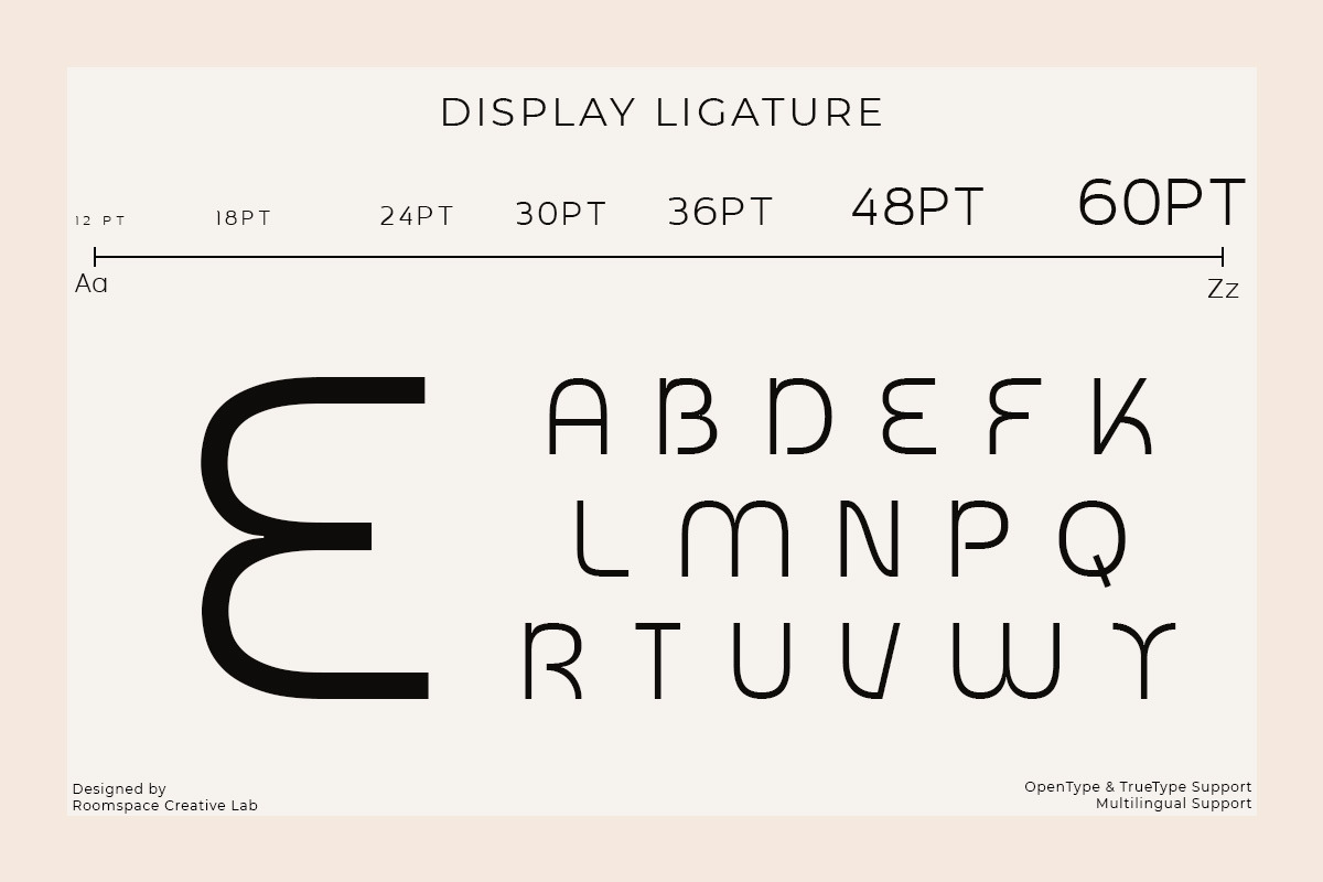 Ovelyn - Modern Minimalist Clean, a Sans Serif Font by roomspace creative lab (Photo 11 of 12)