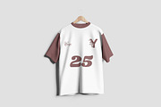 Oversized T-shirt Mockup, a Shirt Mockup by Akaimockup (Thumbnail 2 of 5)