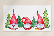 Christmas snowmen & gnomes, an Illustration by Jeanna Draw (Thumbnail 7 of 17)