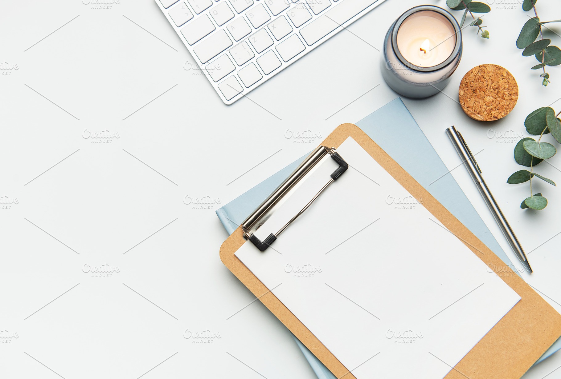 Workspace accessories creating a relaxing atmosphere for increas, a Business Photo by Olena Rudo