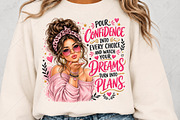 Pour Confidence Pink Leopard Messy, a Seasonal Illustration by Canvas Craft (Thumbnail 5 of 6)