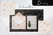Peach fuzz wedding: Passionate poppy, a Stationery Template by MsFlaffy (Thumbnail 8 of 8)