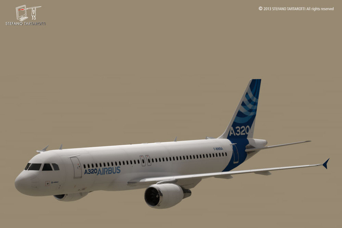 A320-200 airbus, a Cars & Vehicle 3D Model by Tartino 3D models (Photo 2 of 9)