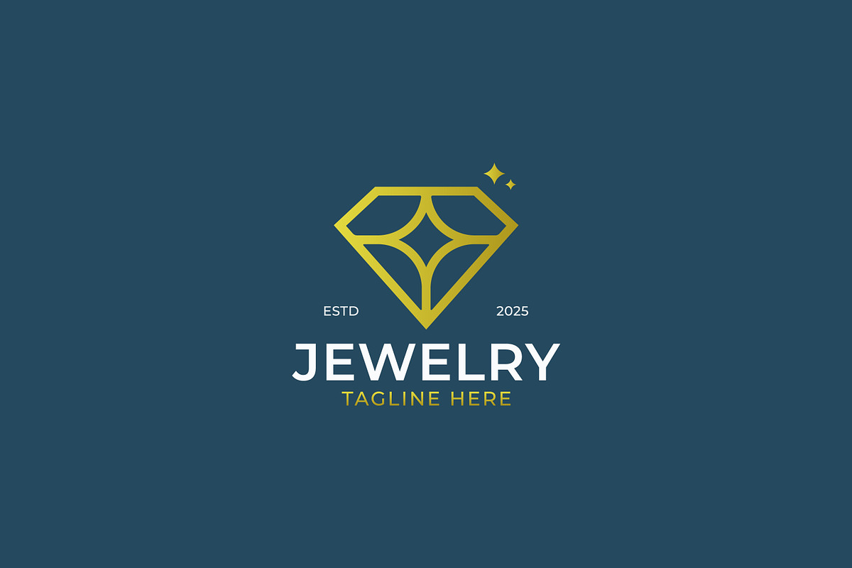 Diamond Logo Luxury Brilliance, a Branding & Logo Template by Signatoro (Photo 2 of 3)