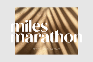 Miles Marathon