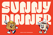 Sunny Dinner – Vintage Food Typeface, a Sans Serif Font by Helotype (Thumbnail 1 of 15)