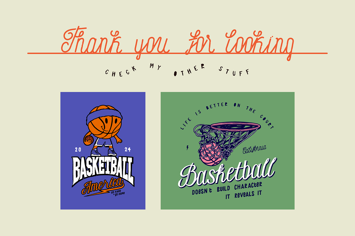 Basketball Spin, a Sport Illustration by hand draw (Photo 5 of 6)