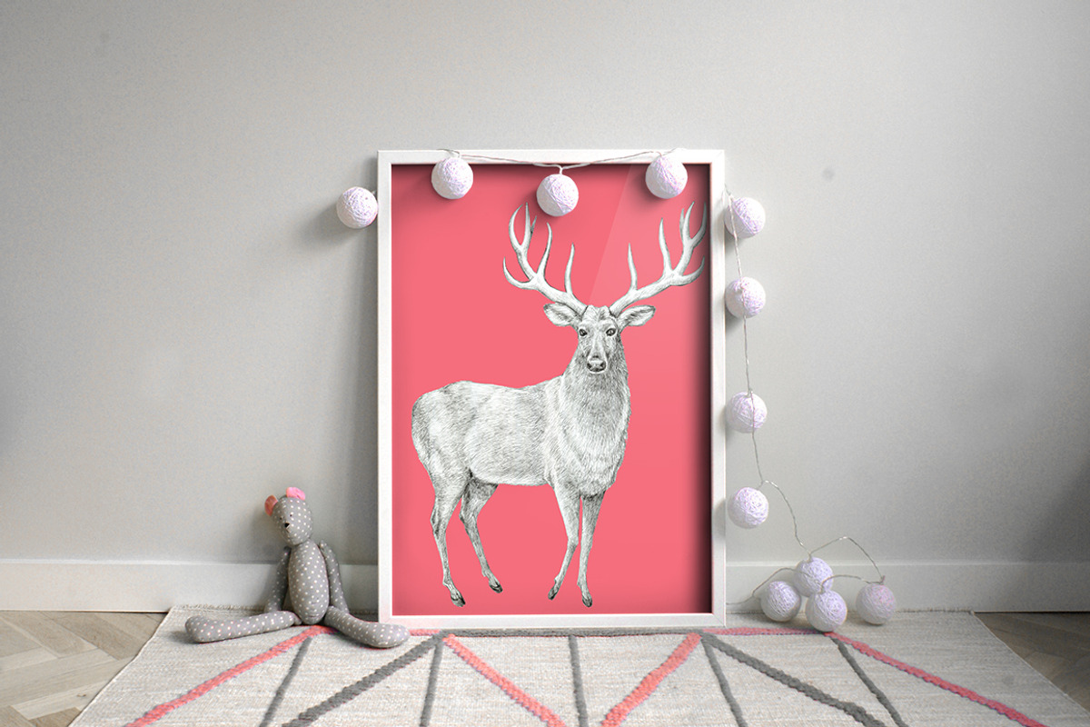 Scandinavian Shaman's Dream, an Animal Illustration by Bibela (Photo 10 of 10)