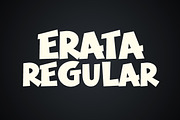 Erata - Bold display type font, a Font by Fontcastle (Thumbnail 3 of 7)