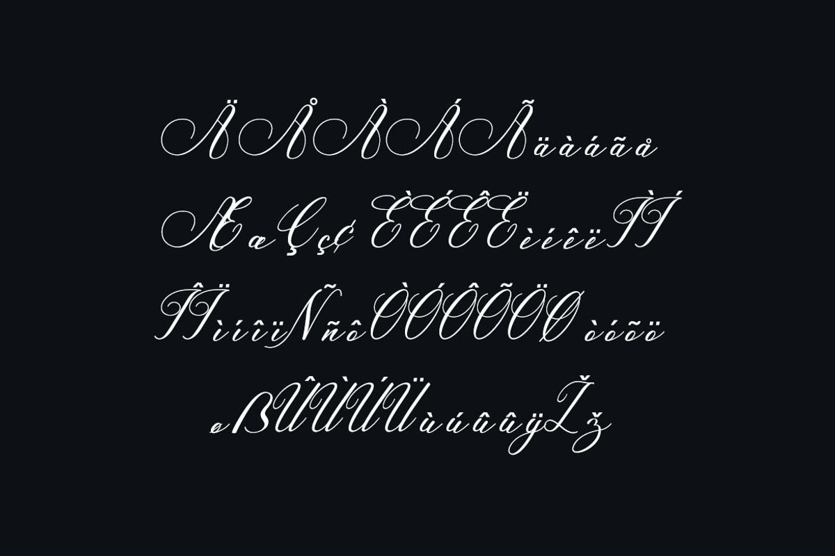 Katherina Marceline Calligraphy Font, a Handwritten Font by UICreative (Photo 3 of 13)