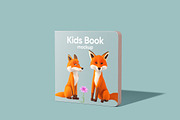 Square Book Mockup, a Books & Magazine Mockup by WebAndCat (Thumbnail 6 of 13)