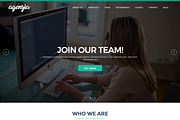Agenzia | Portfolio & Agency, a WordPress Template by ThemeBear (Thumbnail 2 of 8)