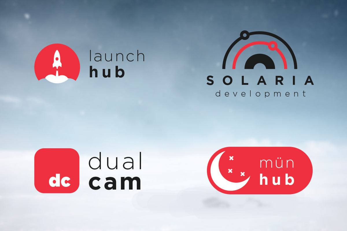 10 Futuristic / Minimalist Logo Pack, a Branding & Logo Template by fortyfive (Photo 6 of 7)